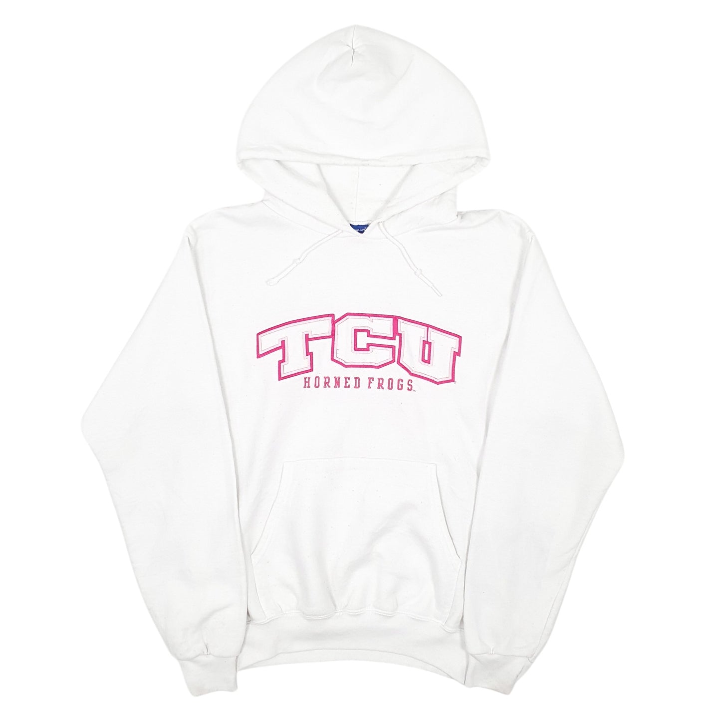Womens White Champion TCU Horned Frogs Hoodie Jumper