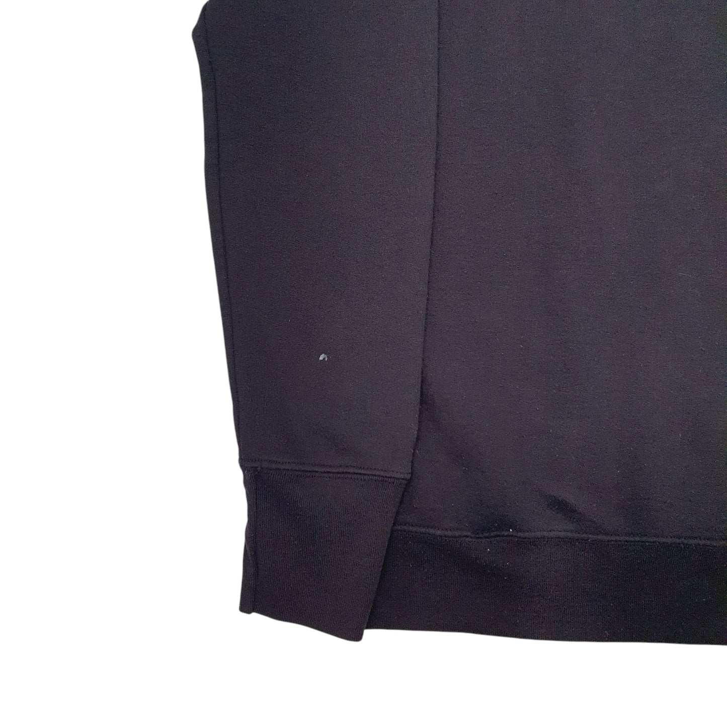 Mens Black Champion Spellout Hoodie Jumper