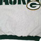 Mens Grey Legends Vintage 1998 90s Green Bay Packers NFL Superbowl Crewnecks Jumper