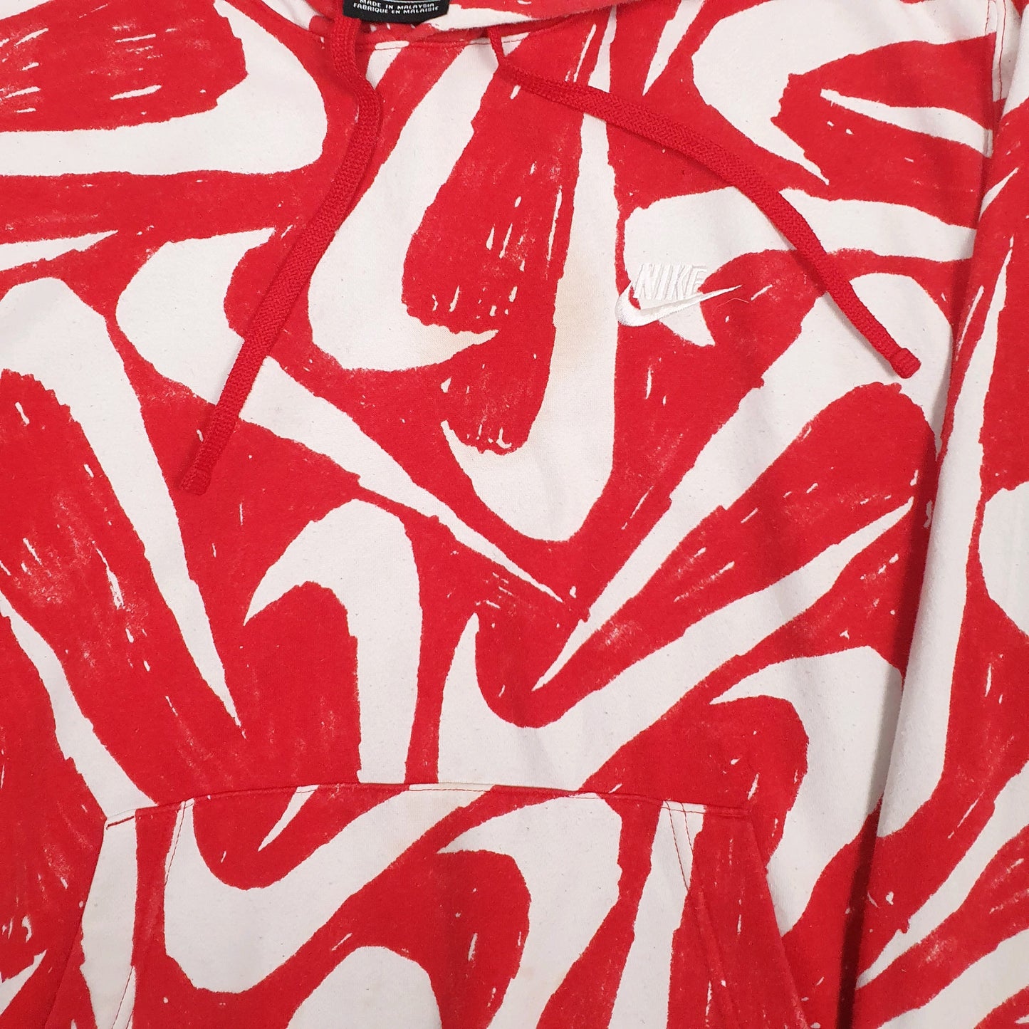 Mens Red Nike  Hoodie Jumper