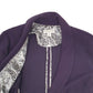 Womens Purple Coldwater Creek Vintage Cardigan Coat