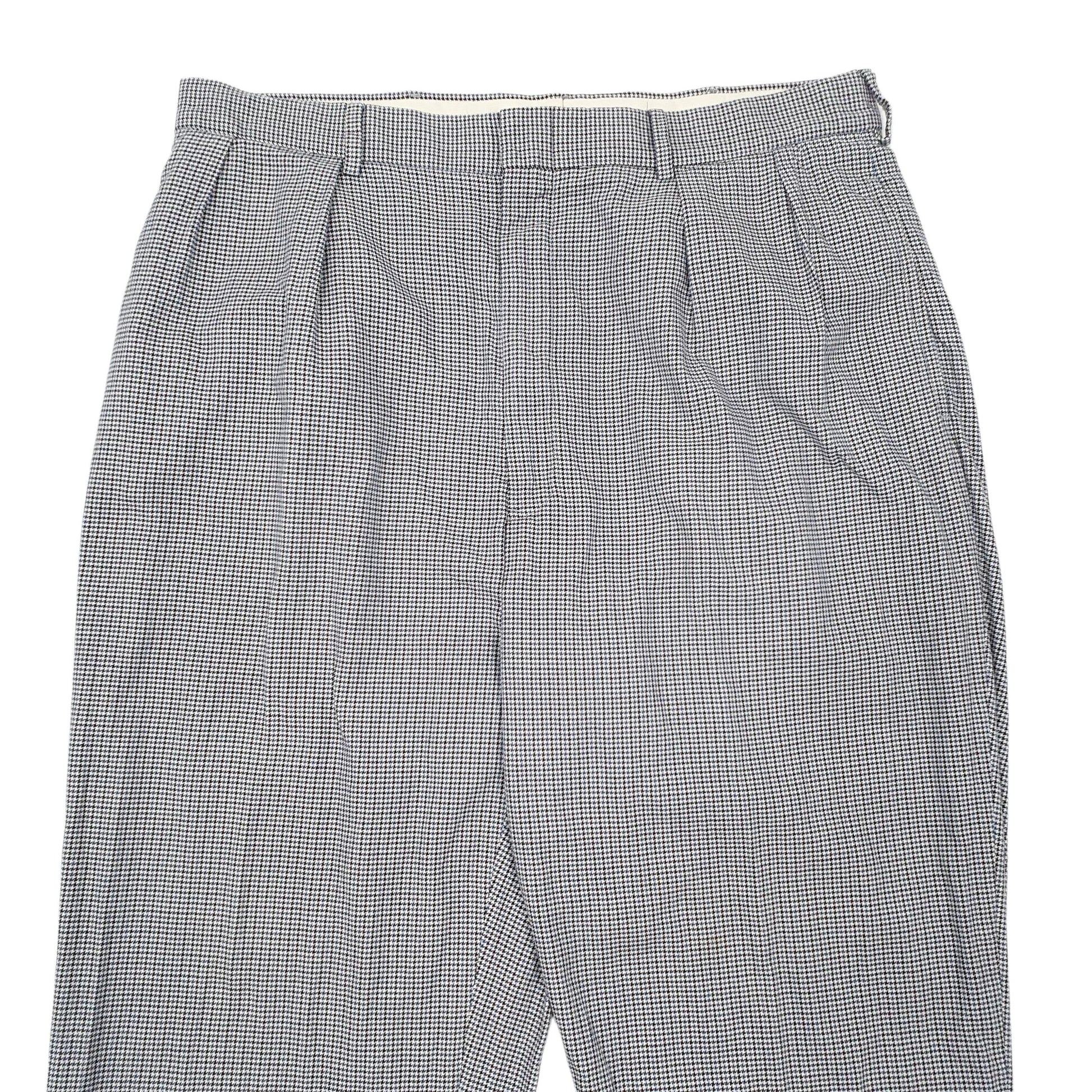 Mens Blue Polo Ralph Lauren Double Pleated Chino Trousers