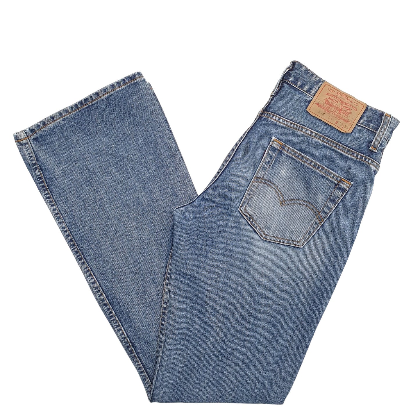 Mens Blue Levis  516 JeansW32 L34