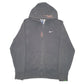 Mens Black Nike Hoodie Full Zip Jumper
