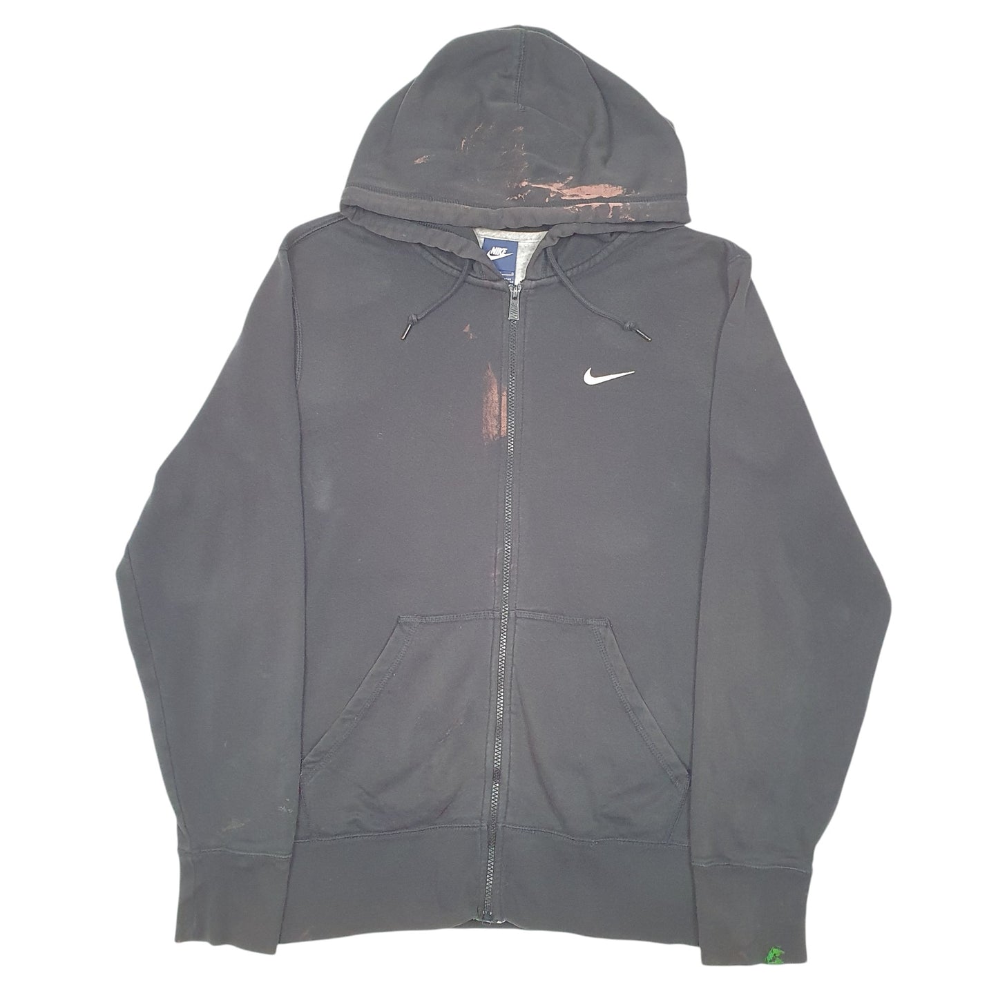 Mens Black Nike Hoodie Full Zip Jumper