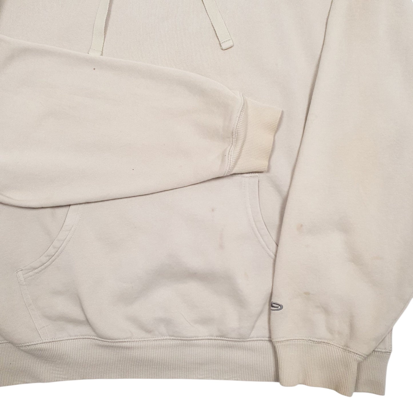 Mens Beige Champion  Hoodie Jumper