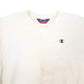 Mens Cream Champion  Crewneck Jumper