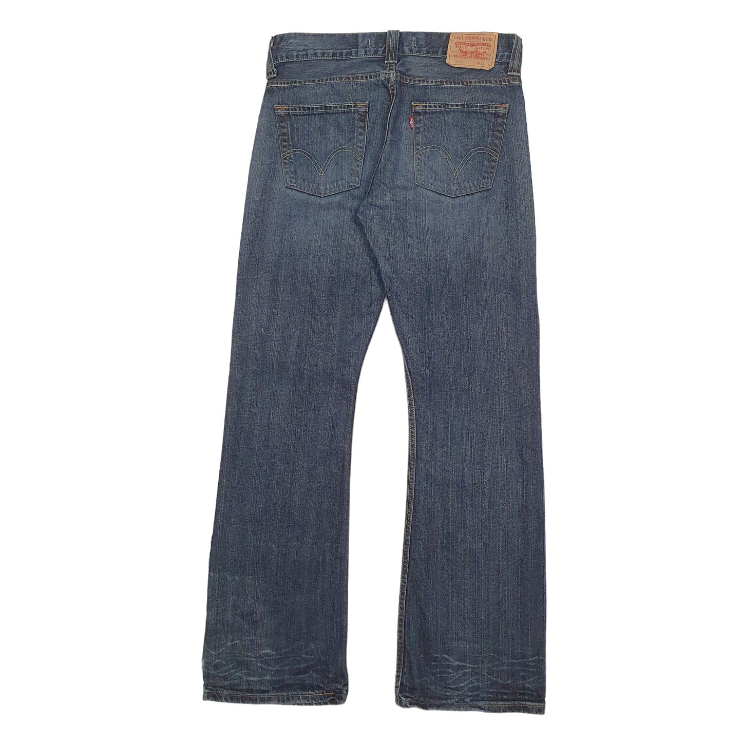 Mens Blue Levis Bootcut 512 JeansW32 L34