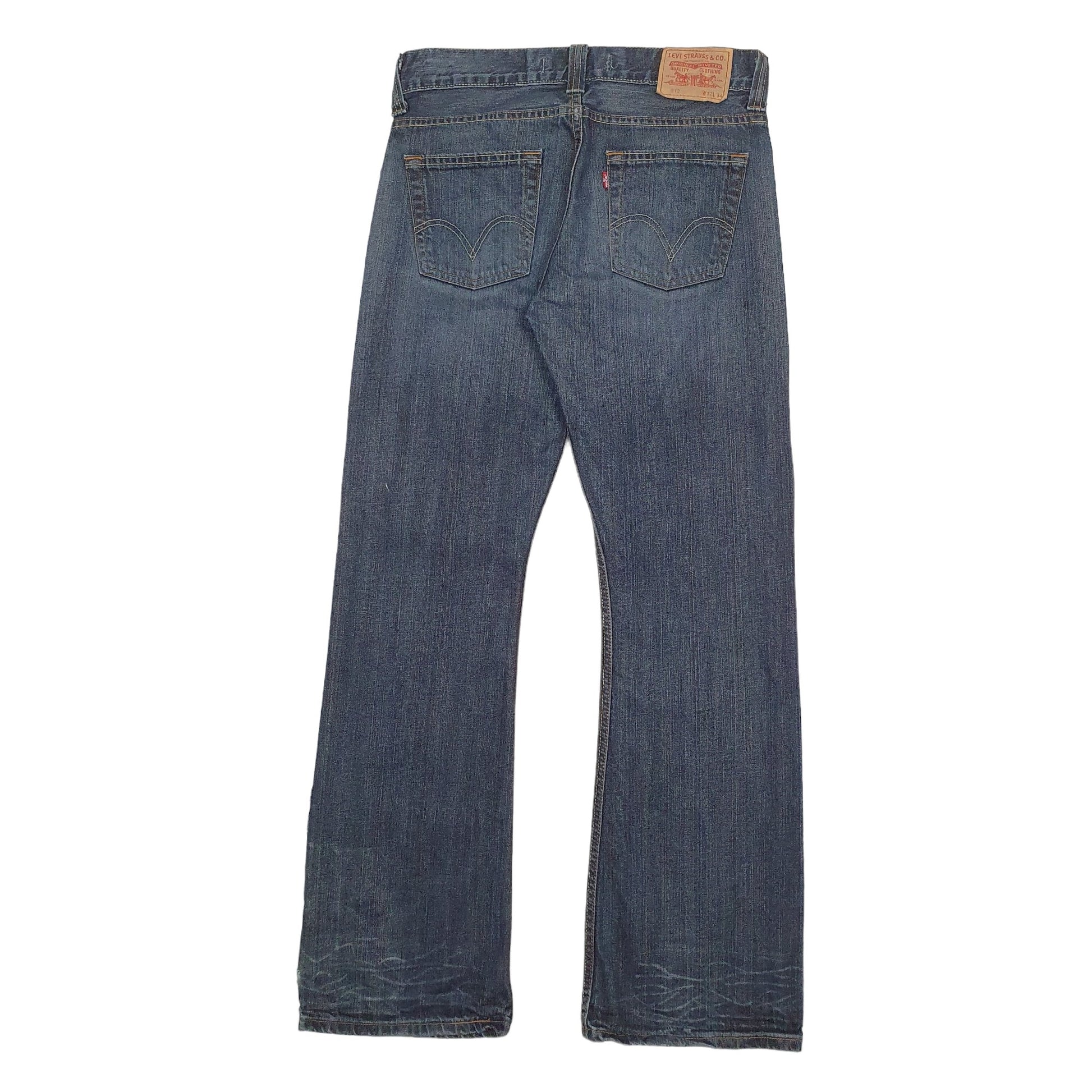 Mens Blue Levis Bootcut 512 JeansW32 L34