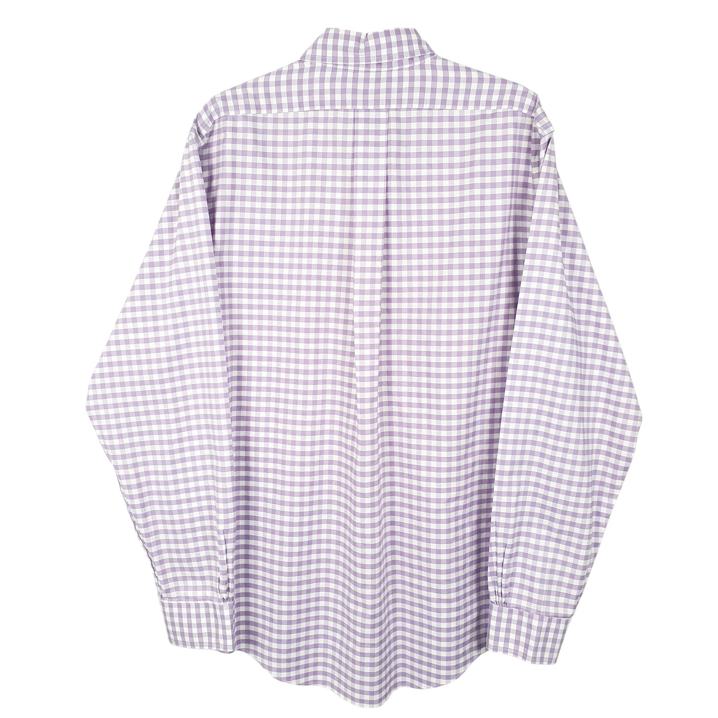 Mens Lilac Brooks Brothers Regent Long Sleeve Shirt
