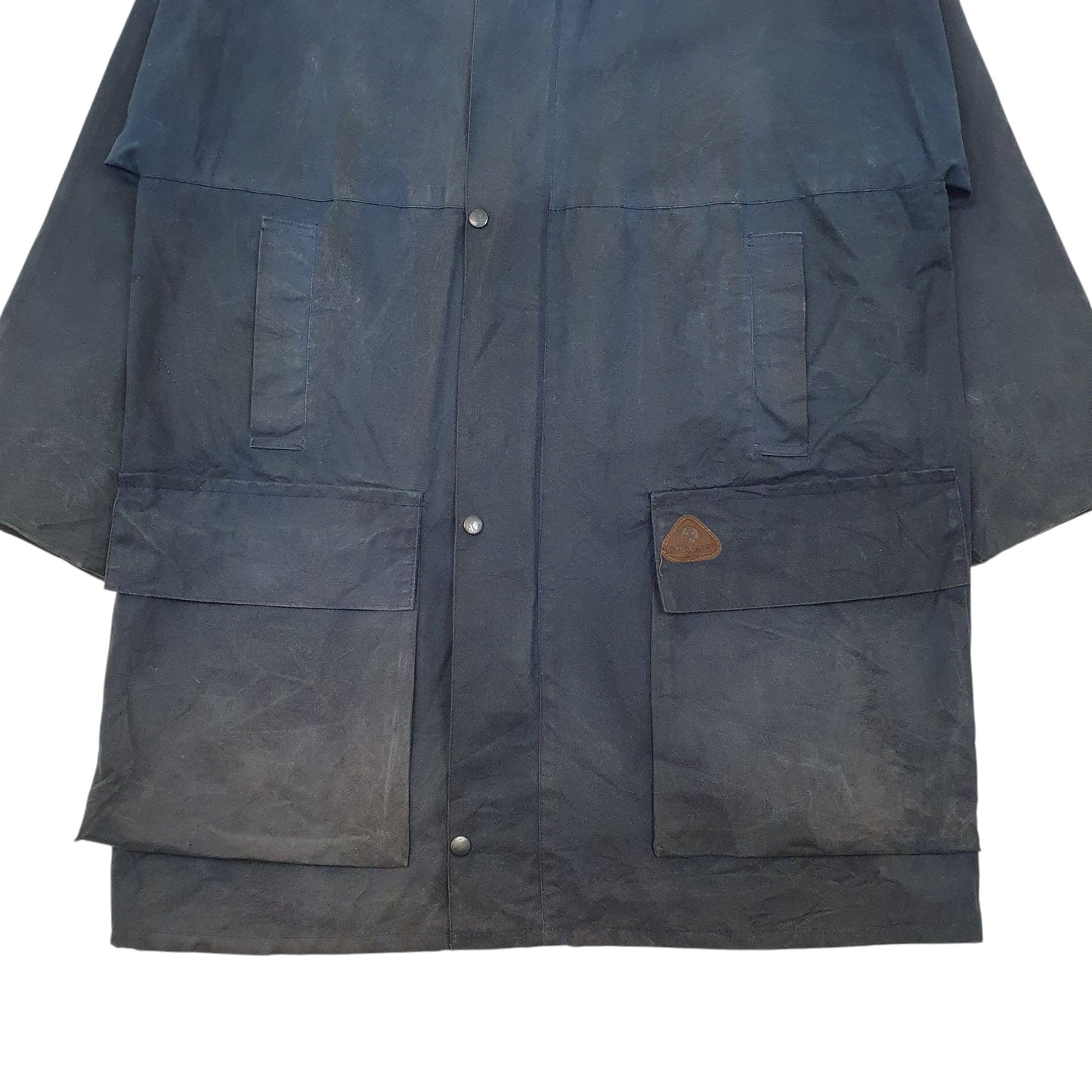 Mens Navy Open Air  Full Zip Coat