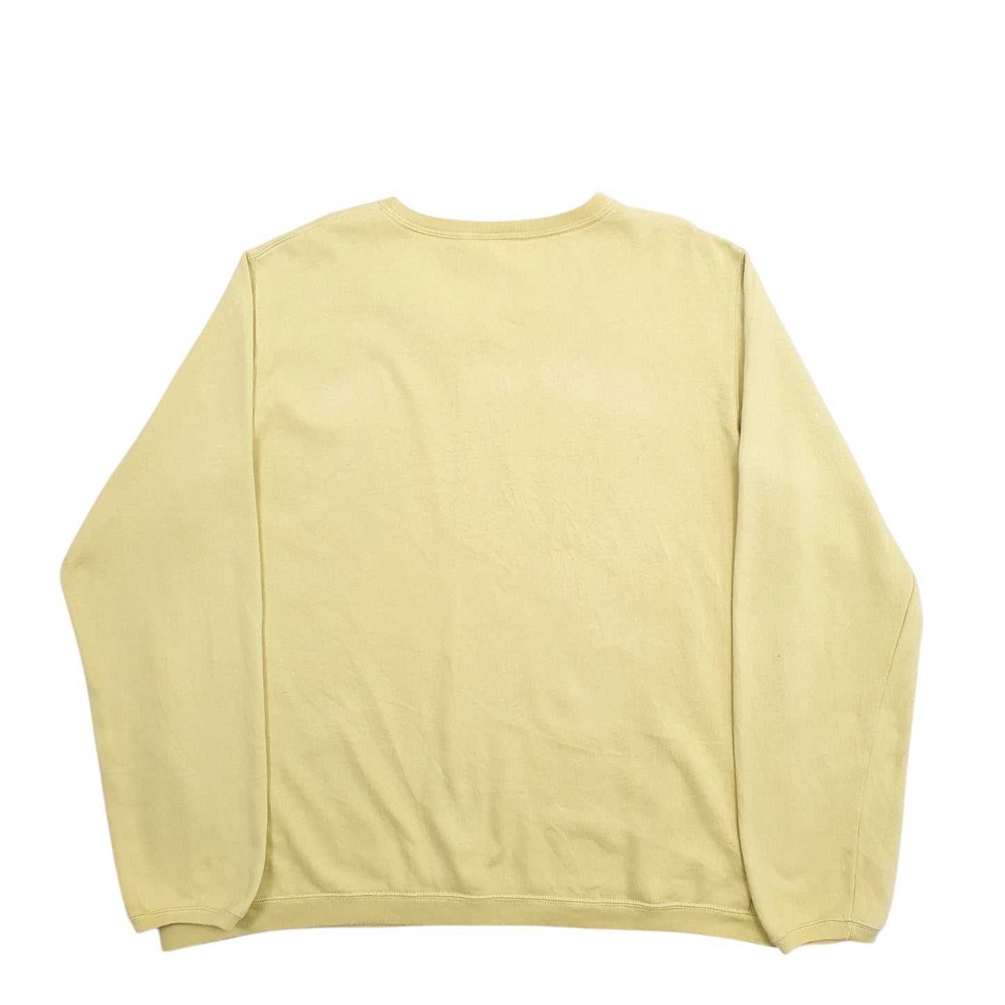 Womens Green Nike Spellout V Neck Jumper