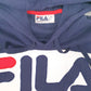 Mens Red Fila  Hoodie Jumper