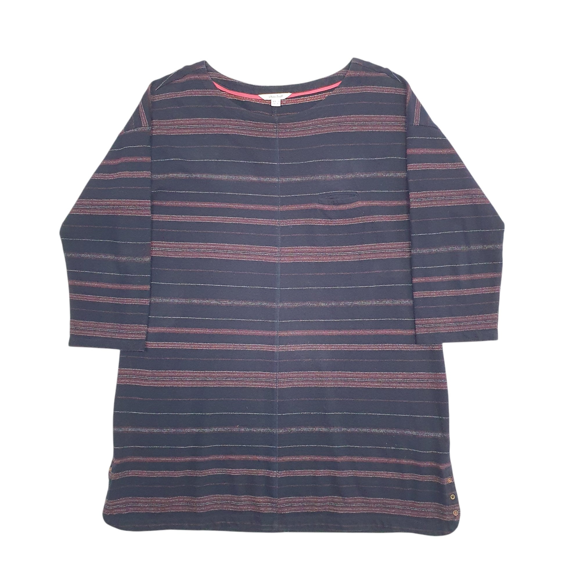 Womens Navy White Stuff  Crewneck Jumper