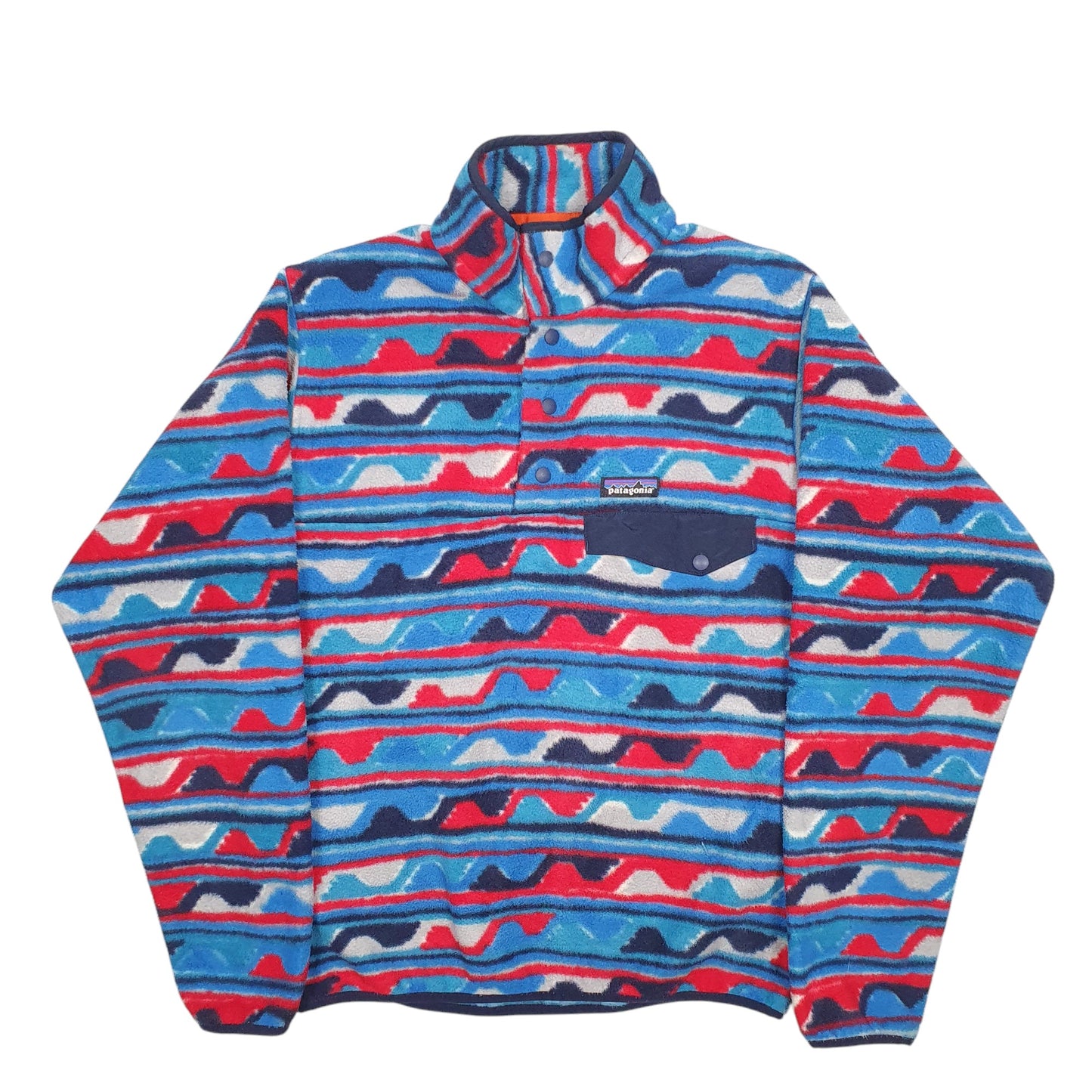 Mens Multi Patagonia Synchilla Quarter Zip Jumper