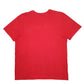 Mens Red Nike Spellout Short Sleeve T Shirt