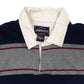 Mens Navy Aeropostale  Long Sleeve Polo Shirt