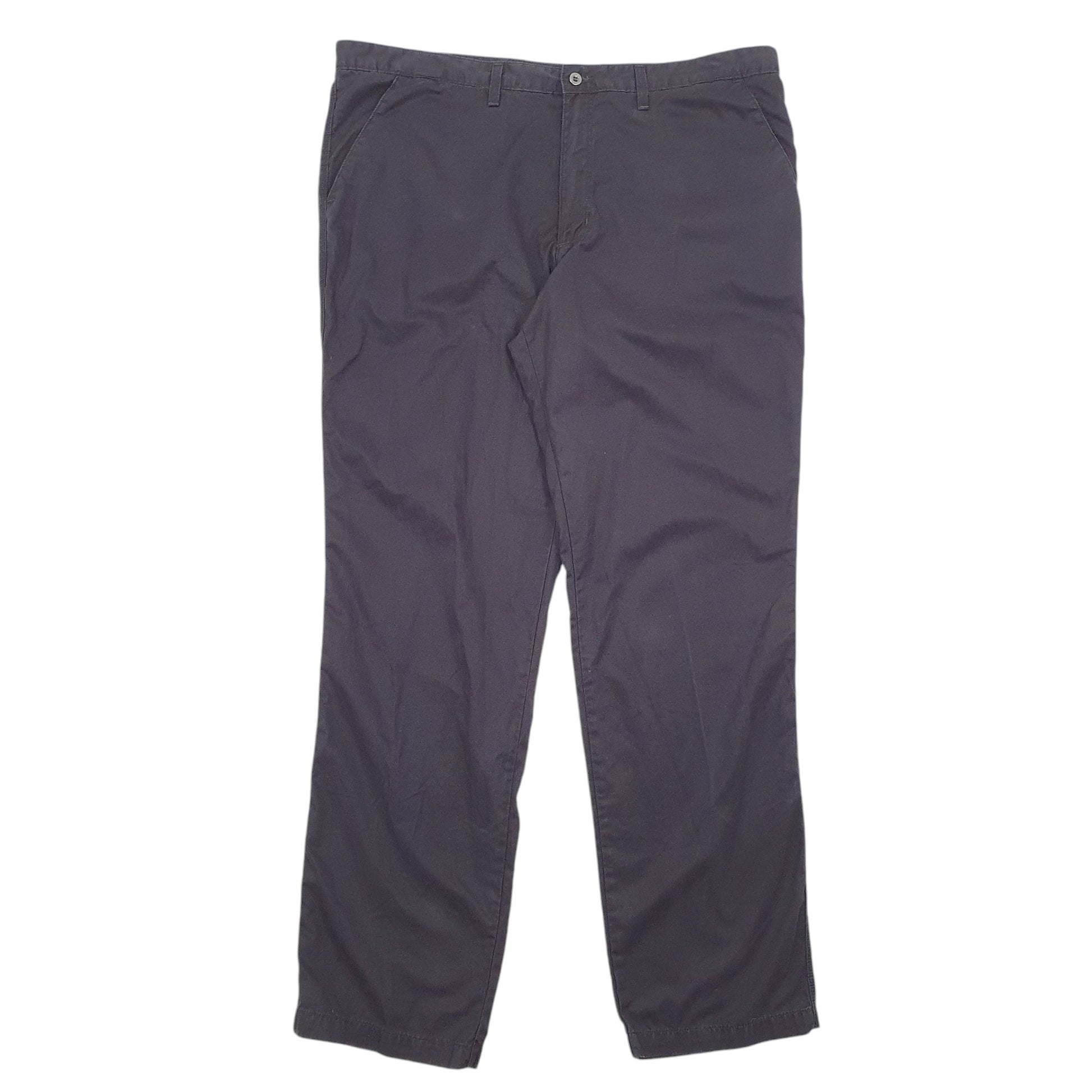 Mens Black Lee  Chino Trousers