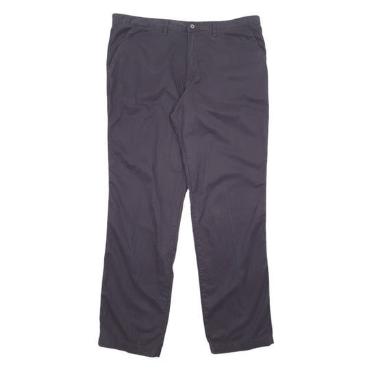 Mens Black Lee  Chino Trousers