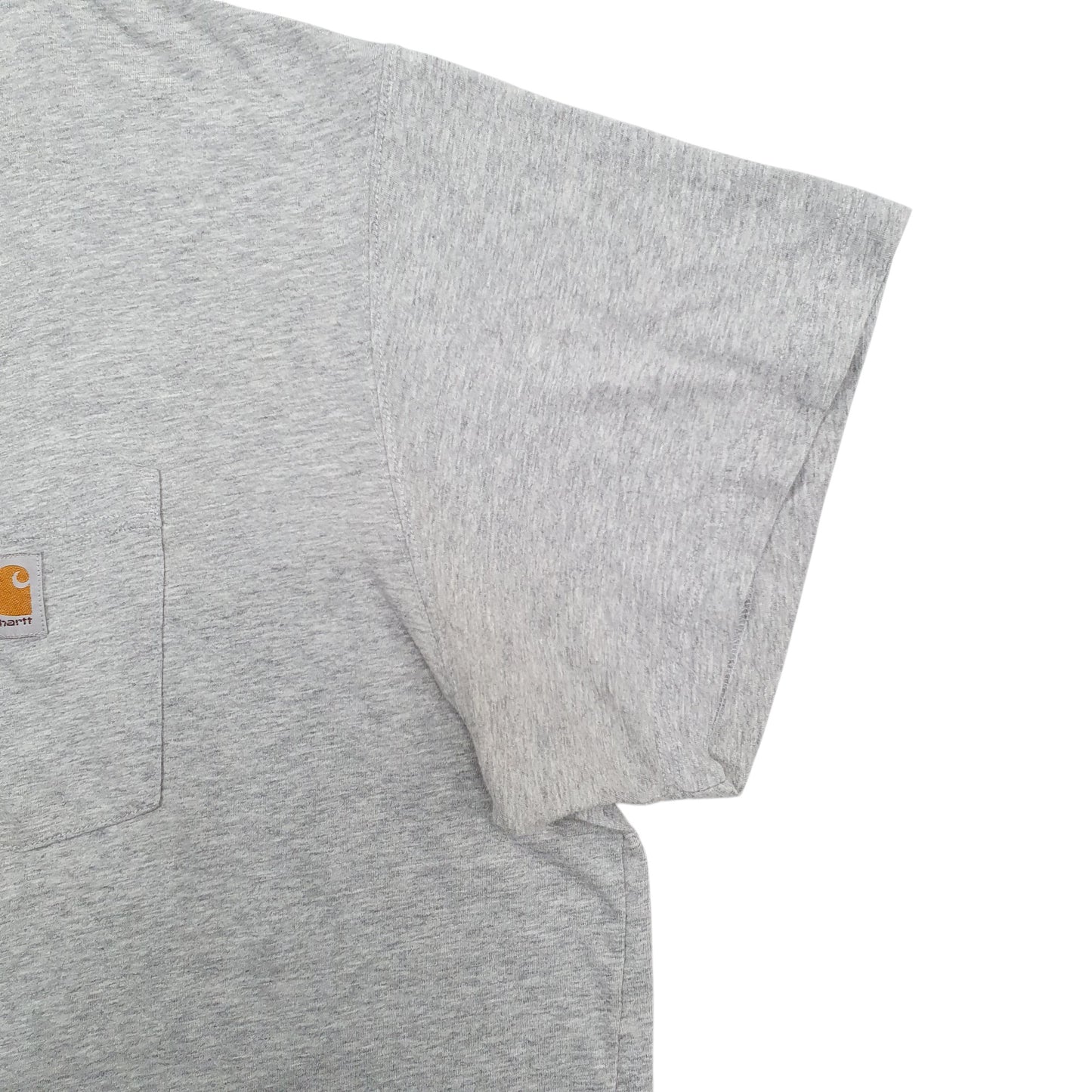 Mens Grey Carhartt  Short Sleeve T Shirt