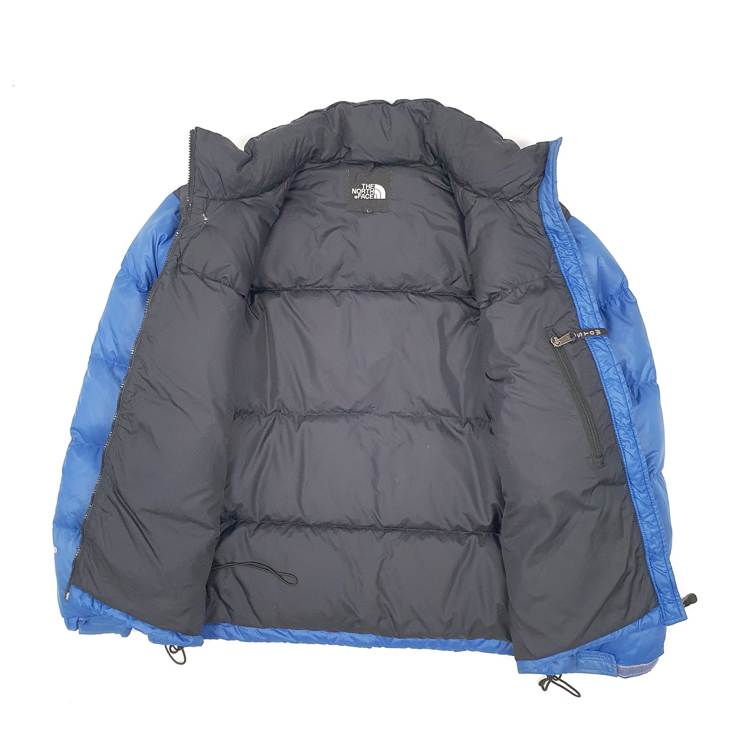 Mens Blue The North Face Nuptse 700  Coat