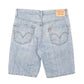 Mens Blue Levis Denim Jeans Jorts 505 Regular Denim Shorts