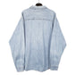 Mens Blue Levis Denim Jeans Vintage Overshirt Shacket Long Sleeve Shirt