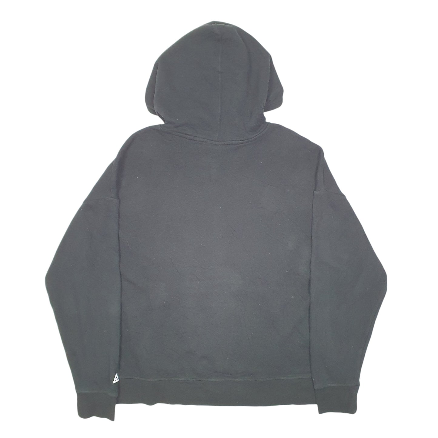 Womens Black Reebok Spellout Hoodie Jumper