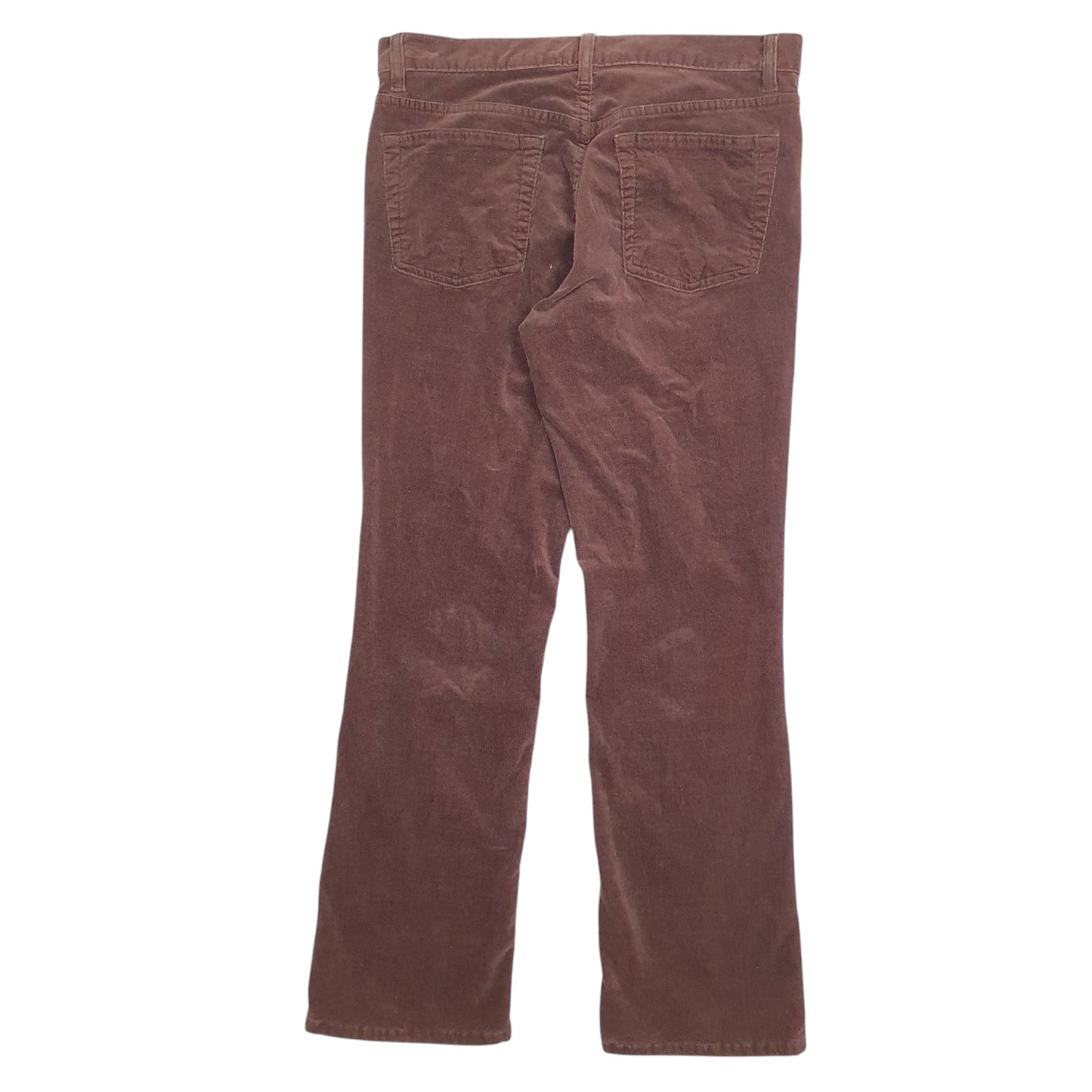Womens Brown Calvin Klein Bootcut Corduroy Trousers