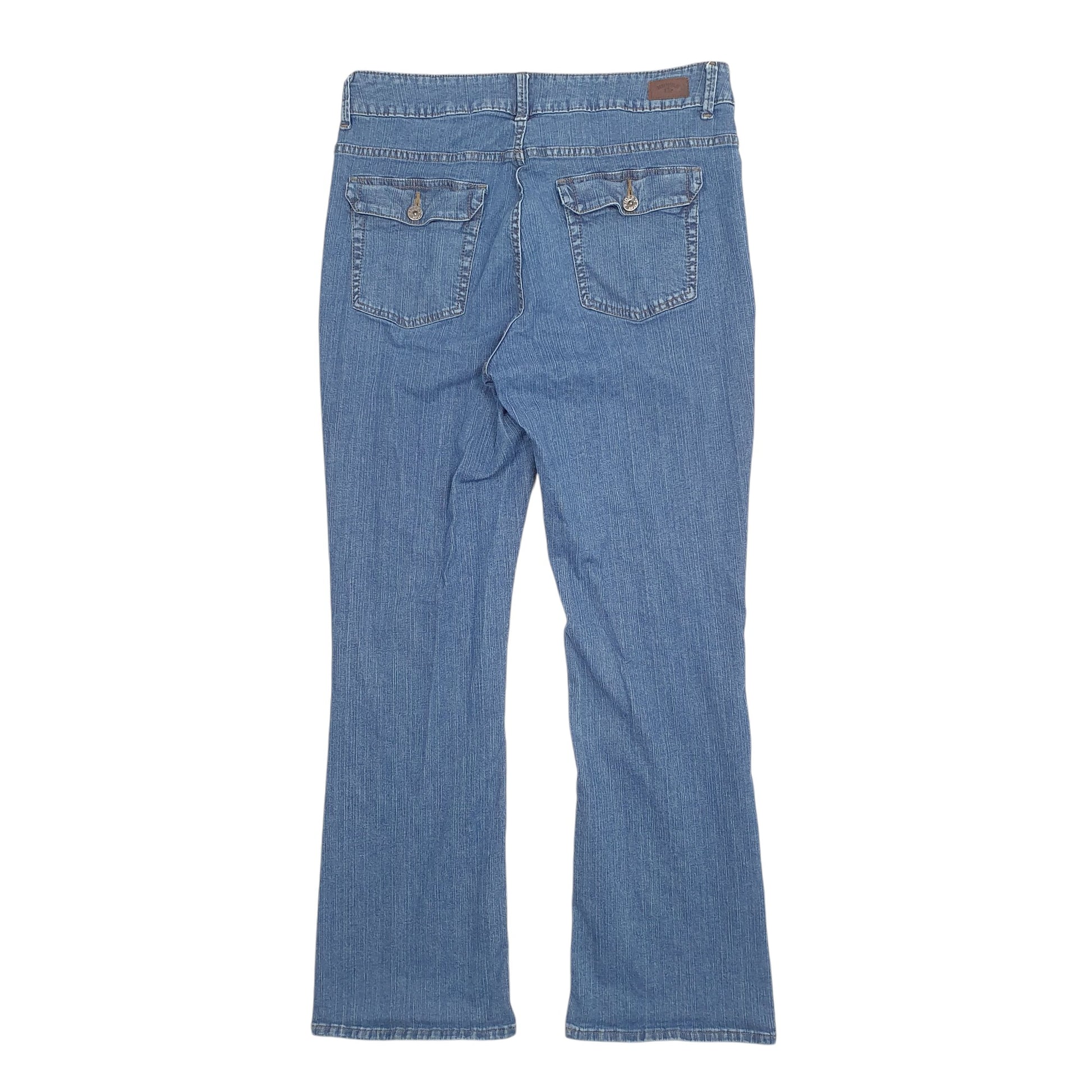 Womens Blue Lee Stretch Fit Riders Casual JeansW34 L30