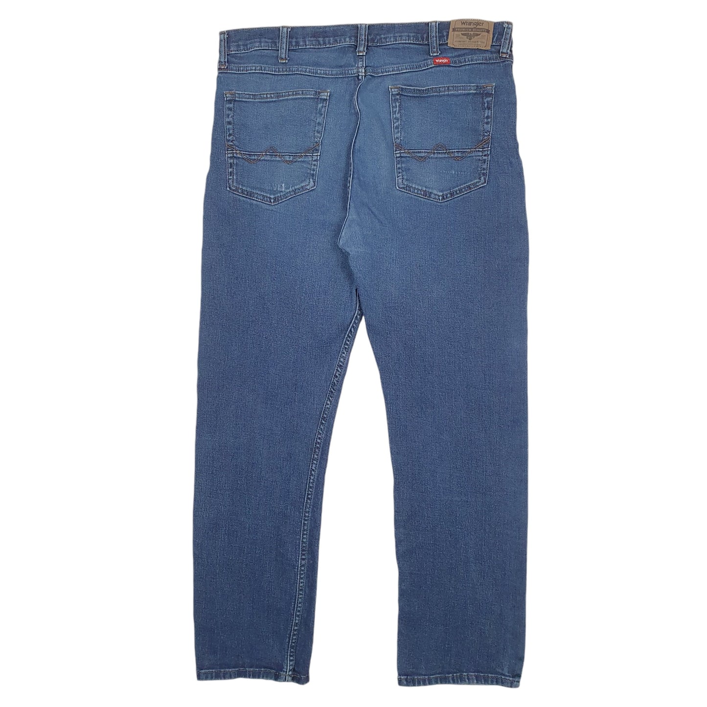 Mens Blue Wrangler Stretch Fit 92SSWDB JeansW36 L30