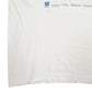 Mens White Hanes Single Stitch Vintage 90s Short Sleeve T Shirt