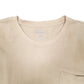 Mens Beige Dickies Pocket Workwear Short Sleeve T Shirt