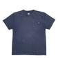 Mens Navy Dickies Pocket Short Sleeve T Shirt