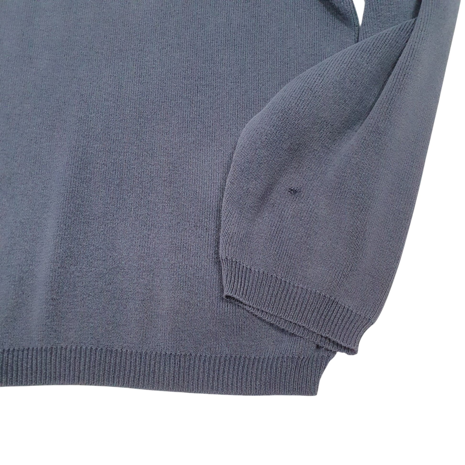 Mens Navy Nautica Knit Crewneck Jumper