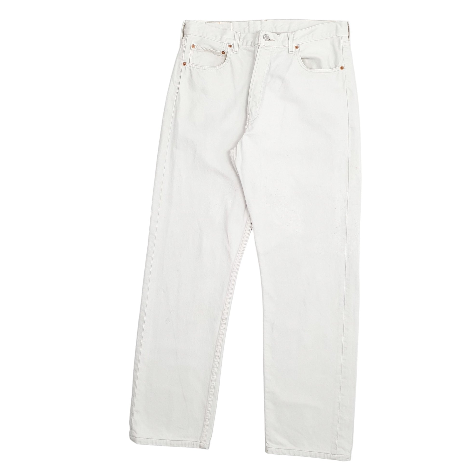 Mens White Levis  517 JeansW34 L32