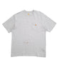 Mens Grey Carhartt  Short Sleeve T Shirt