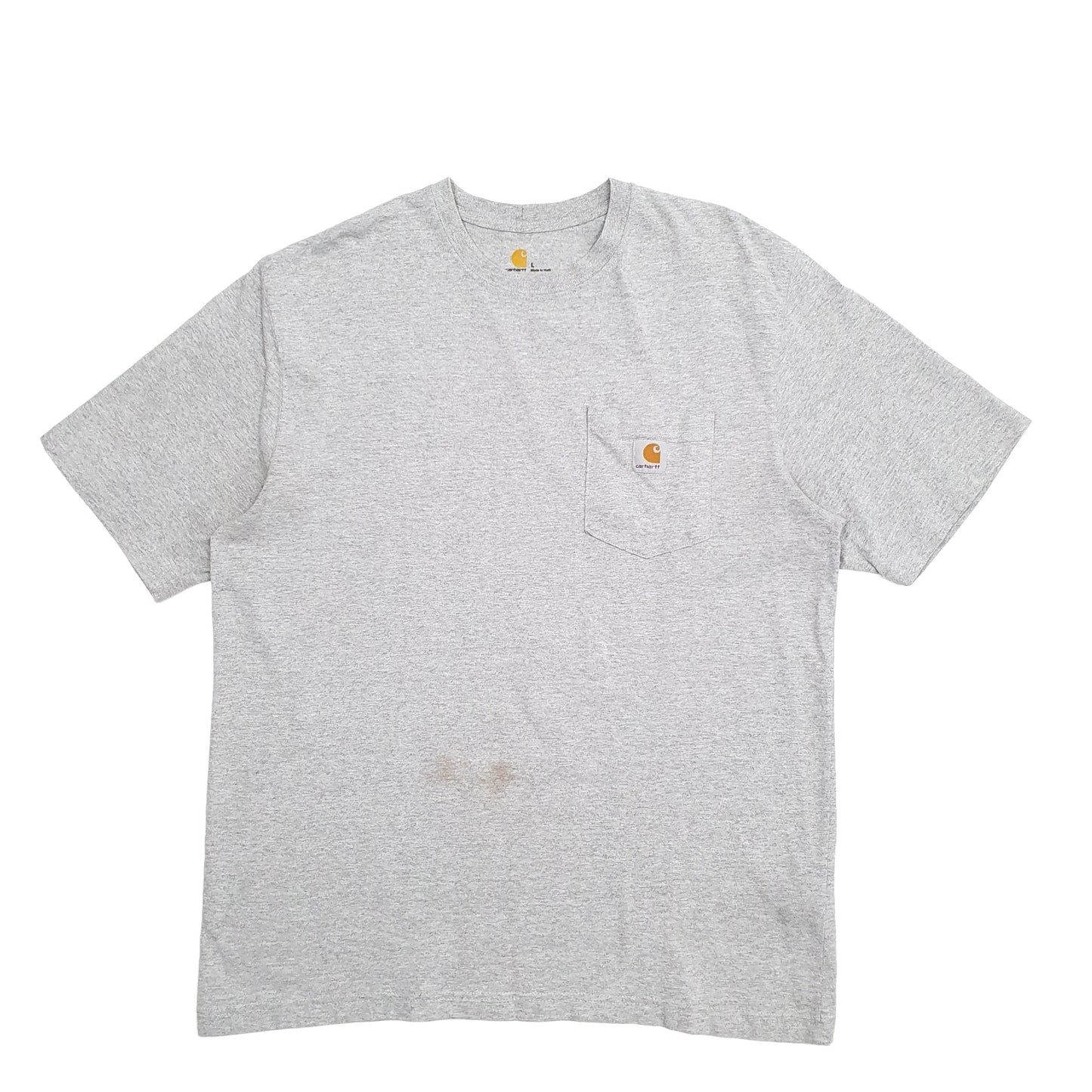 Mens Grey Carhartt  Short Sleeve T Shirt