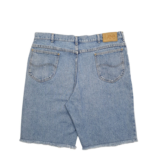 Mens Blue Lee  Denim Shorts