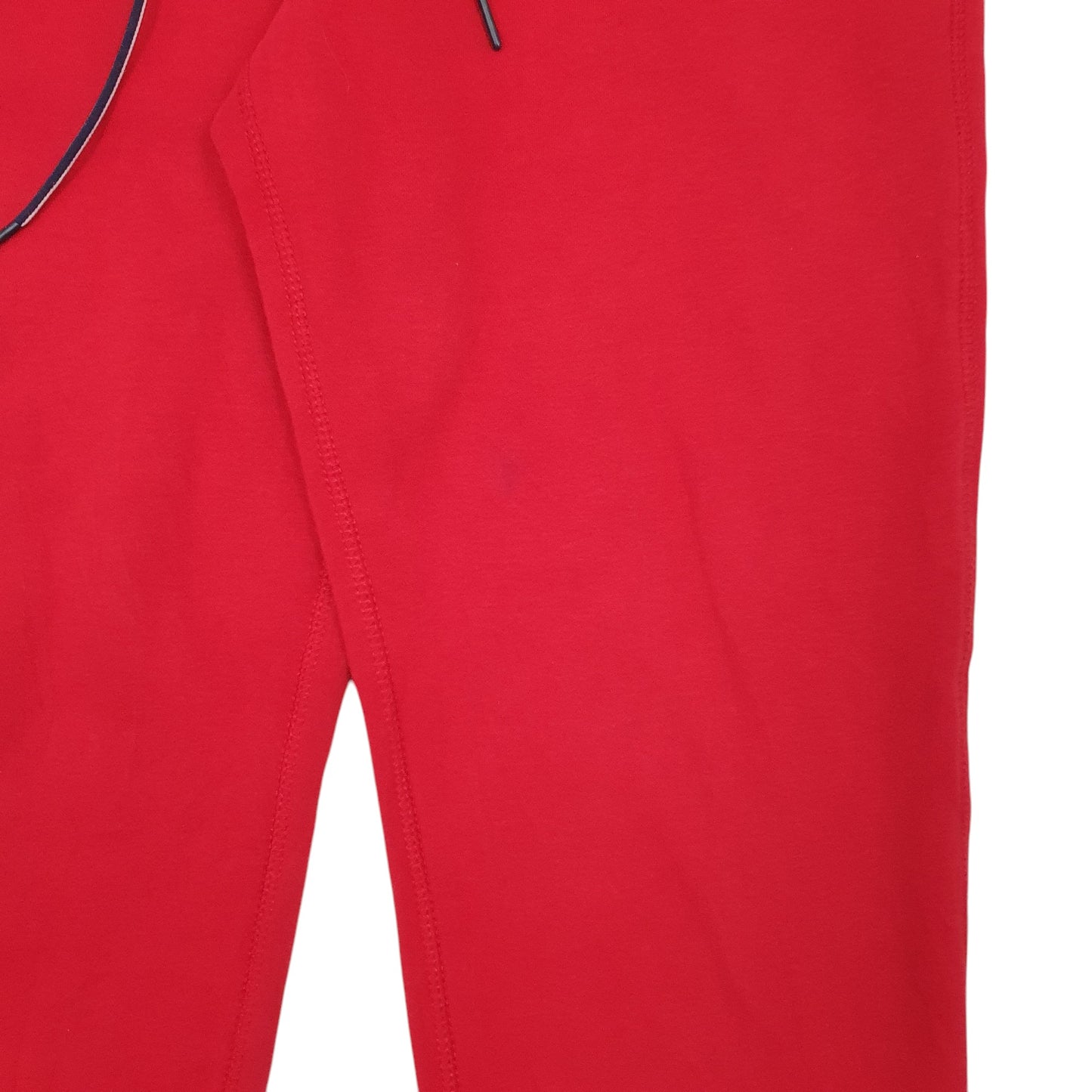 Mens Red Tommy Hilfiger  Jogger Trousers