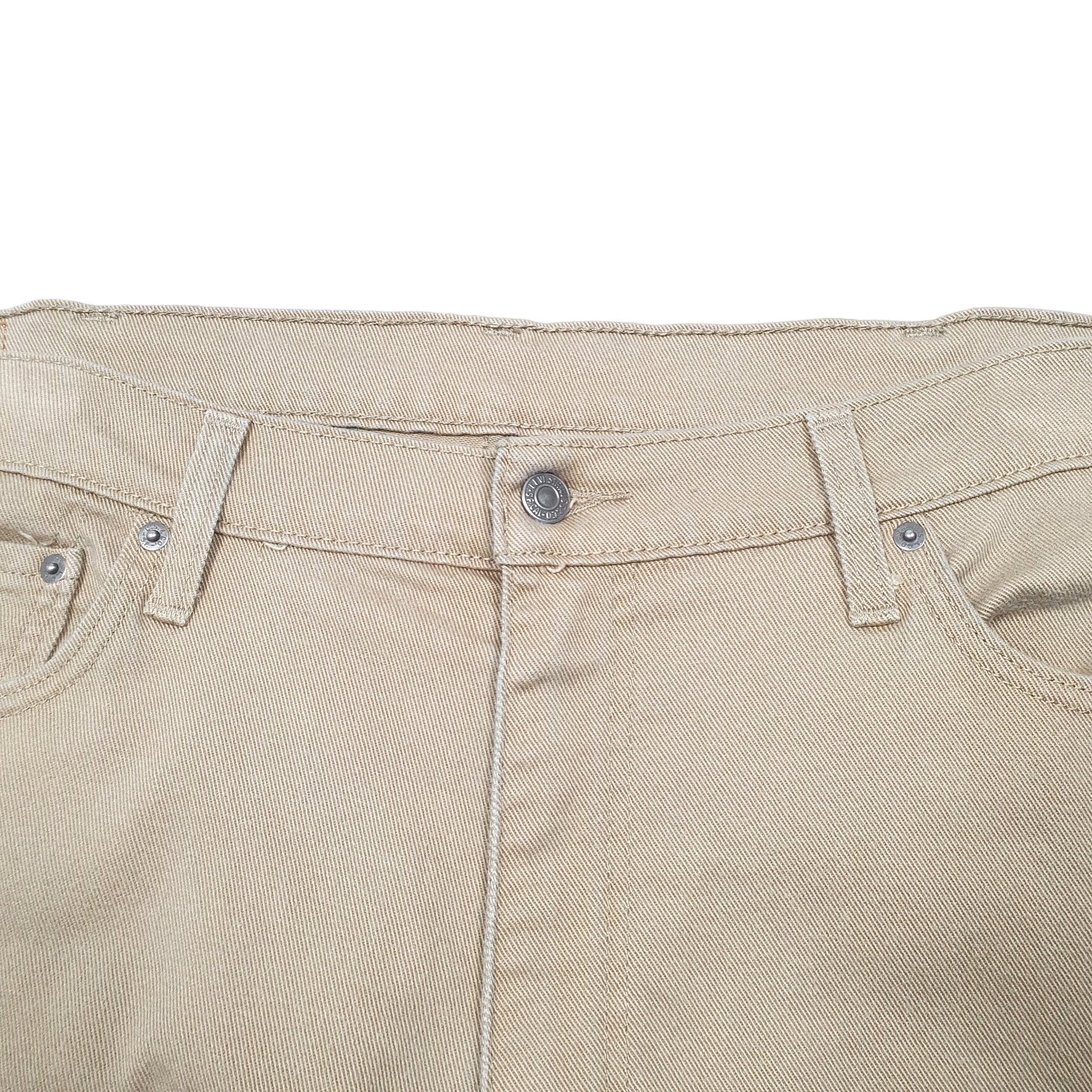 Mens Beige Levis Stretch 541 JeansW40 L30