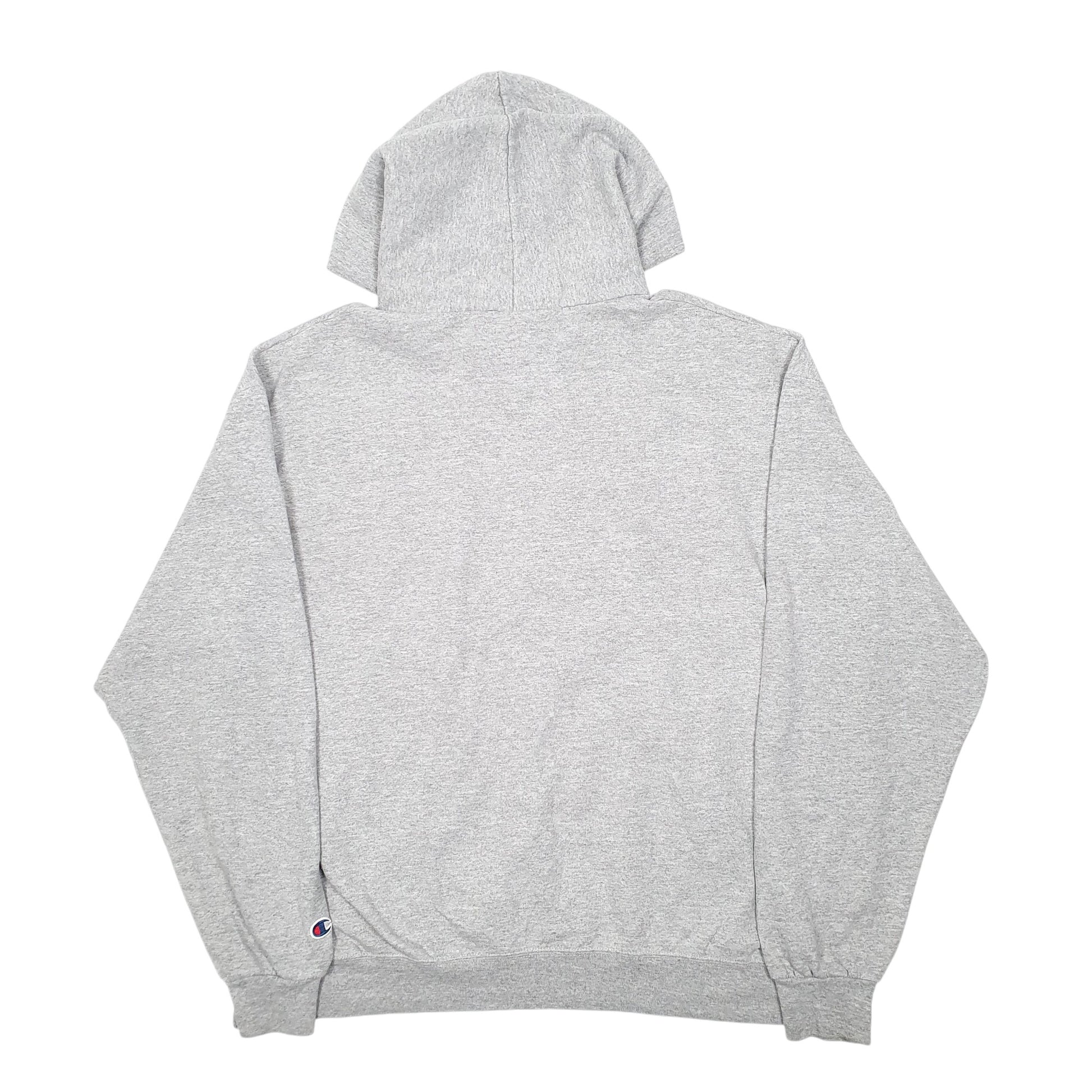 Mens Grey Champion St Bonaventure University USA Spellout Hoodie Jumper