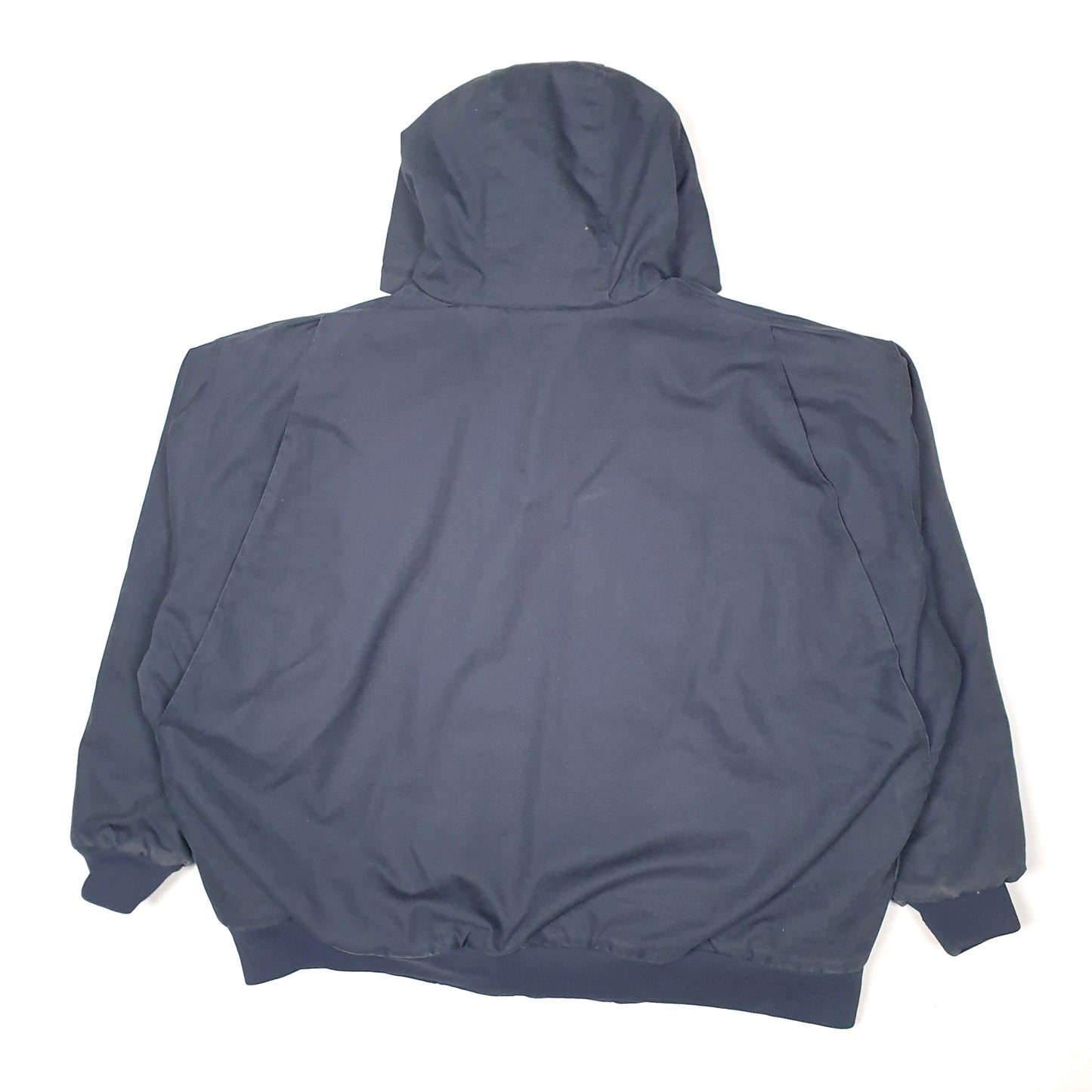 Mens Blue Alaska Bay Active Hooded  Coat