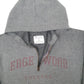 Mens Grey Champion Quarter Zip Hoodie Jumper
