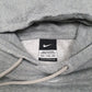 Mens Grey Nike Vintage Y2k Dowling Catholic American Football School Hoodie Jumper