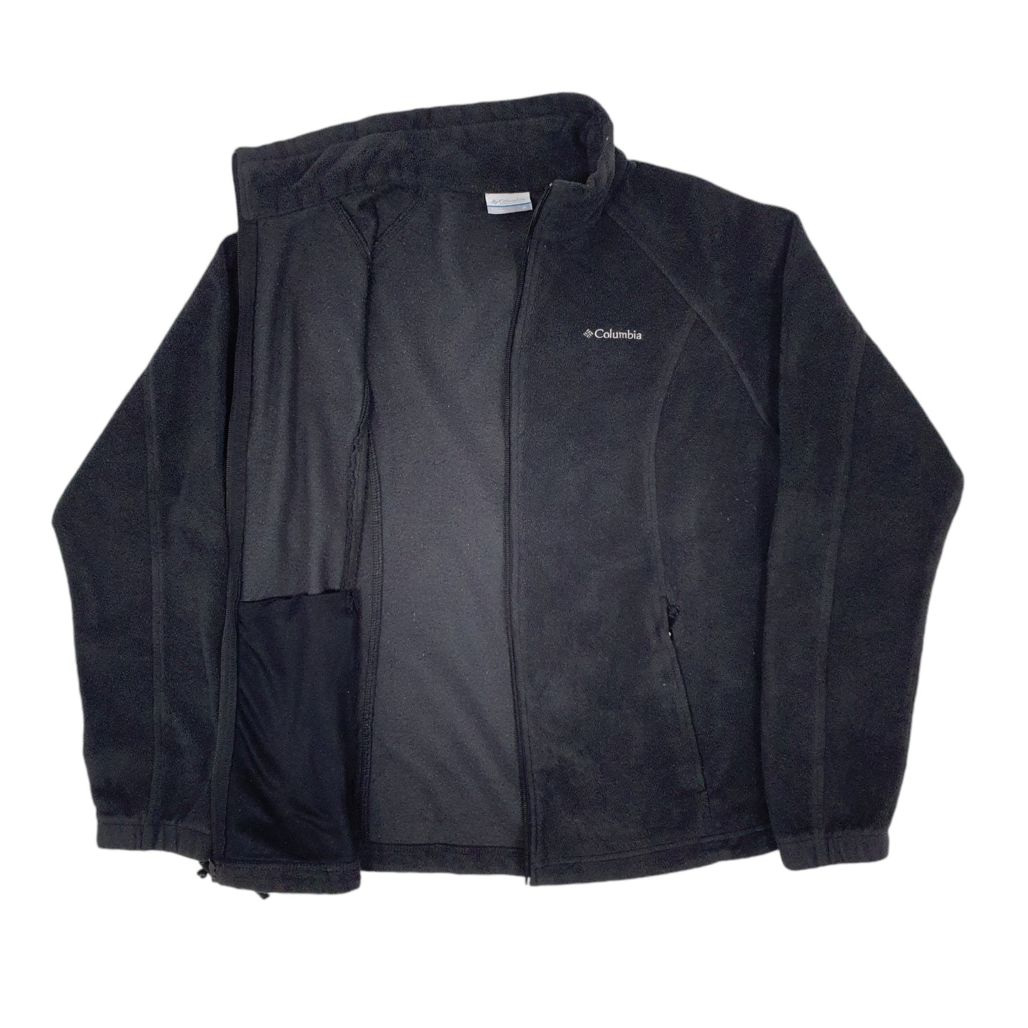 Womens Black Columbia  Full Zip Jumper