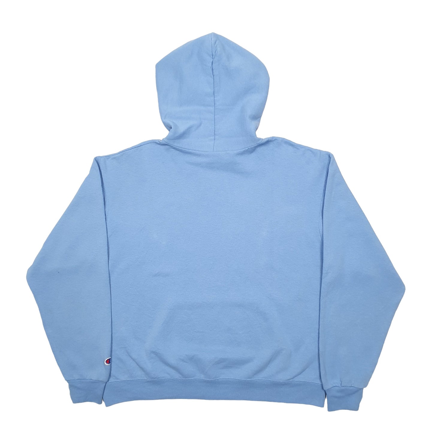 Mens Blue Champion USA College Hoodie Jumper