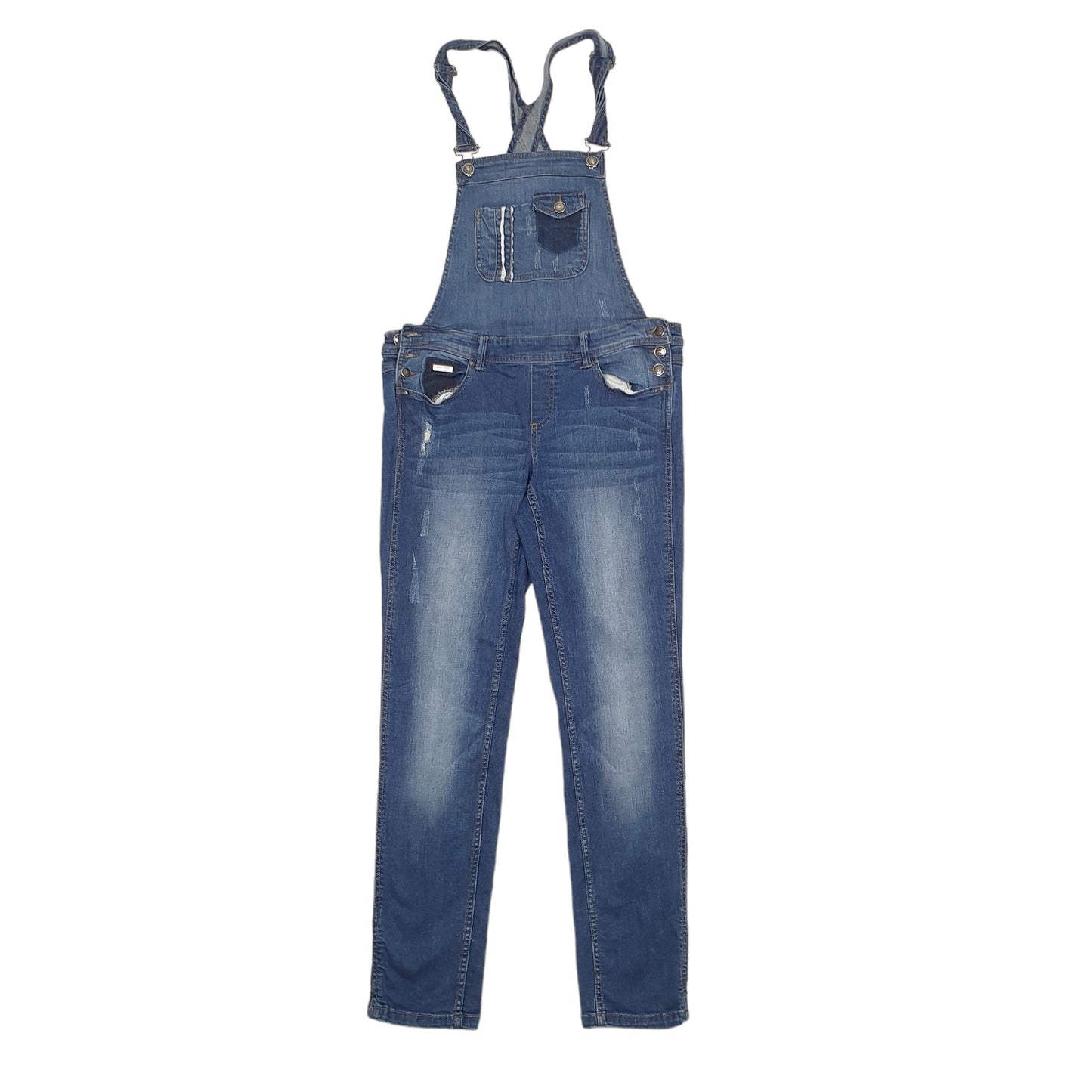 Womens Blue Promod Dungarees Casual JeansW36 L31