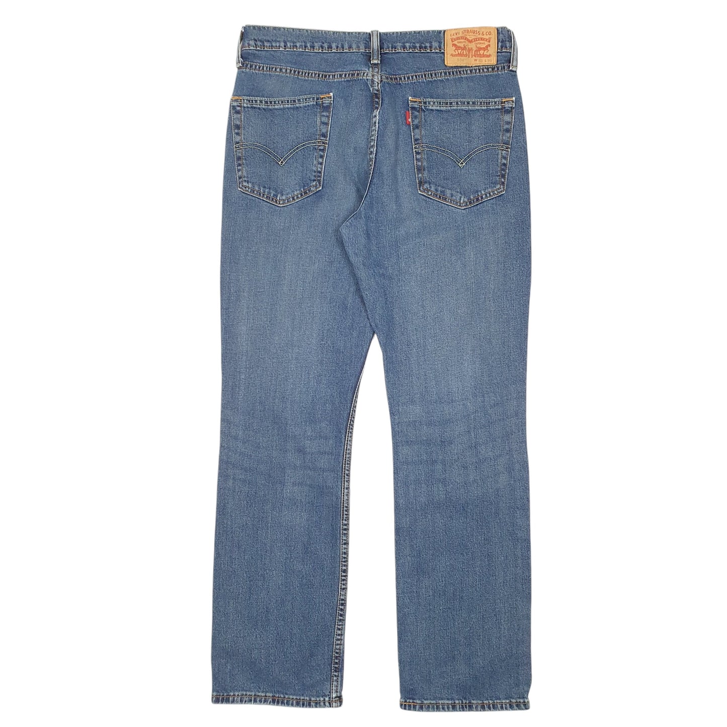 Mens Blue Levis  514 JeansW33 L30