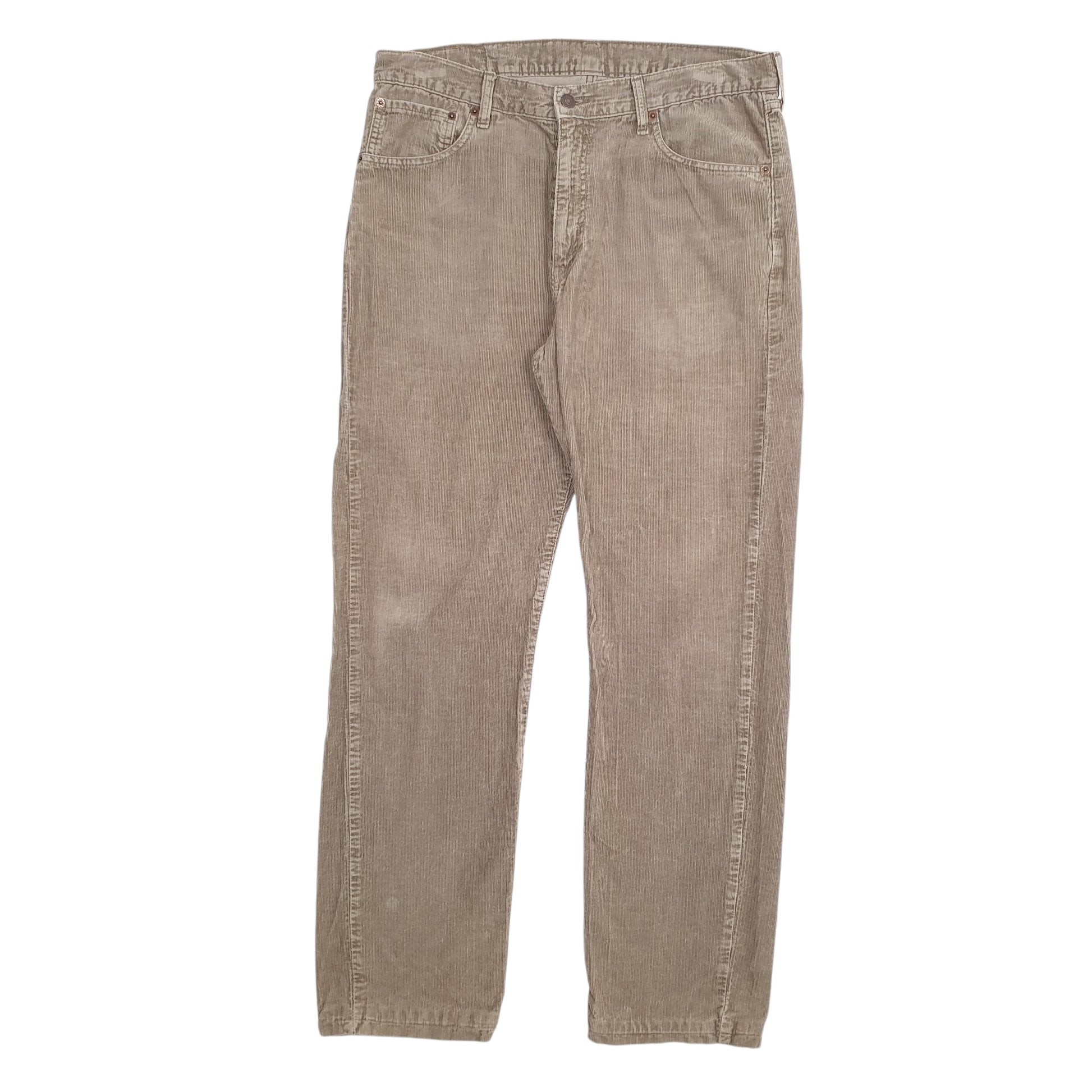 Mens Brown Levis  Corduroy Trousers